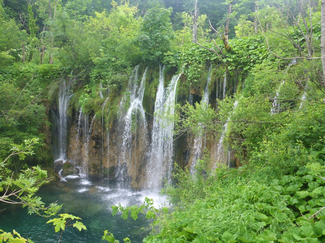 The Great Waterfall (Veliki Slap) at Plitvice Lakes, the tallest in Croatia