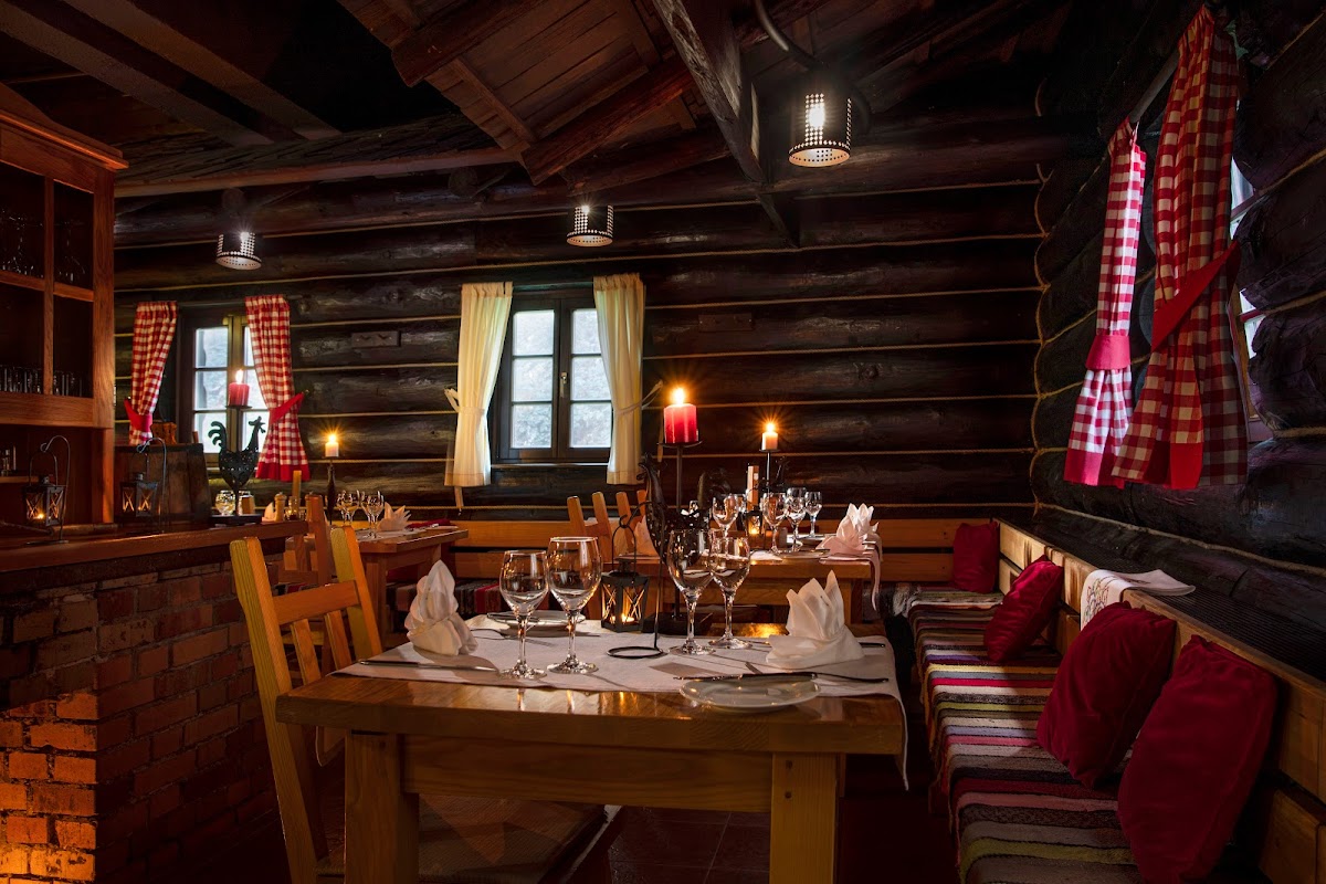 Traditional Croatian konoba restaurant interior